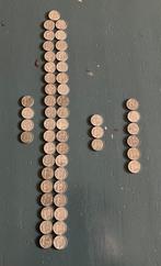 Nederlands oorlogsgeld van zink 1 centmunten 1941 t/m 1944., Ophalen of Verzenden, Koningin Wilhelmina, 1 cent