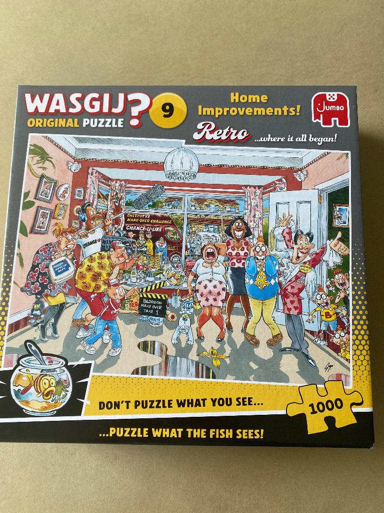 Wasgij puzzle, Ophalen, 500 t/m 1500 stukjes, Zo goed als nieuw