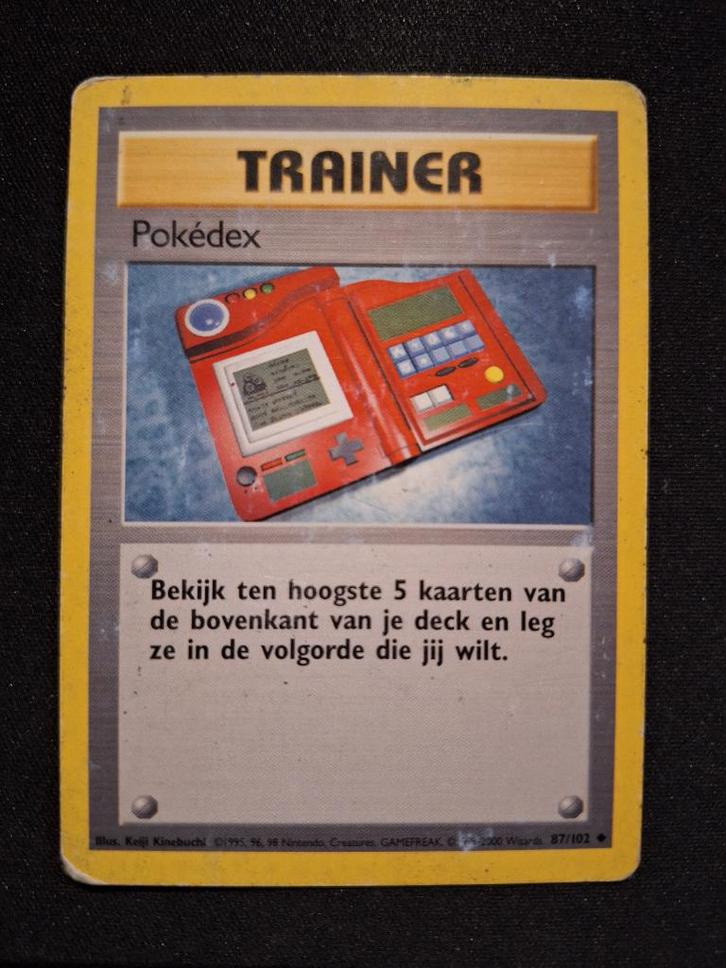 Pokédex #087 (Base Set, Nederlands), Hobby en Vrije tijd, Verzamelkaartspellen | Pokémon, Gebruikt, Losse kaart, Verzenden