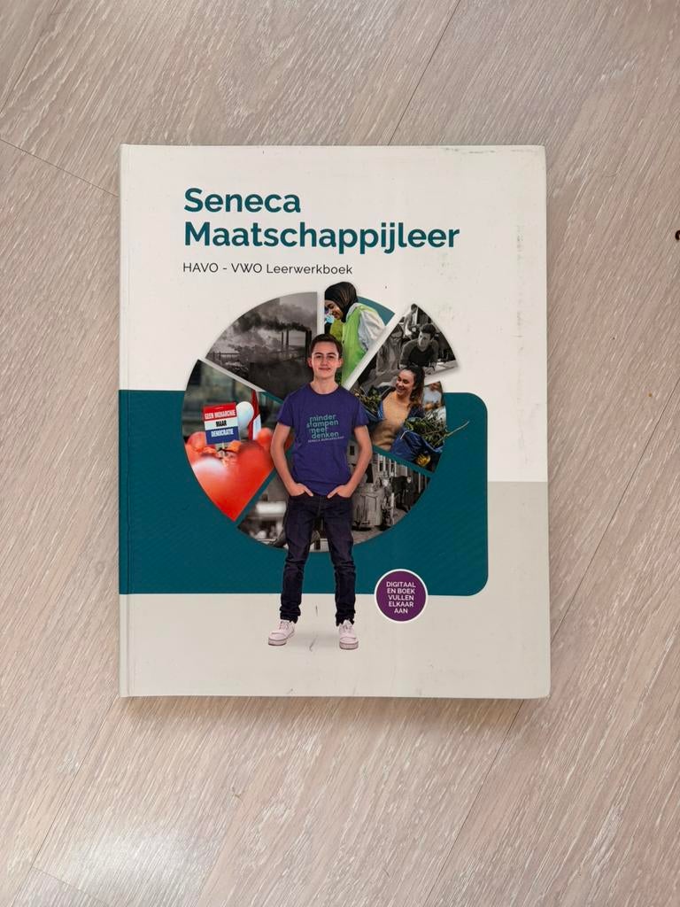 Maatschappijleer boek havo/vwo, Ophalen of Verzenden, Zo goed als nieuw