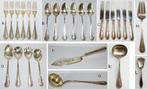 Antiek zilveren bestek, 27 stuks, Ophalen of Verzenden, Zilver
