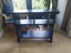 Zwart open kastje, Huis en Inrichting, Kasten | Ladekasten, Ophalen, Gebruikt, 50 tot 100 cm, Minder dan 100 cm