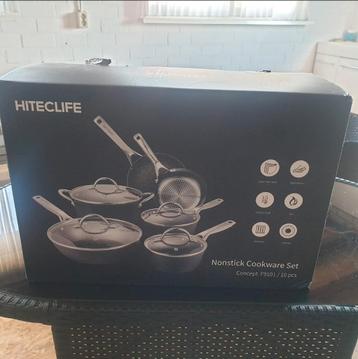 HITECLIFE Pannenset - 10-delig - Nieuw in doos! beschikbaar voor biedingen