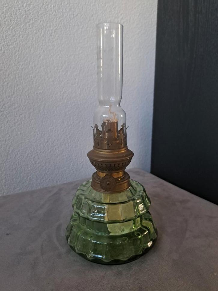 Antieke olielamp Kosmos & Brenner, Antiek en Kunst, Antiek | Lampen, Ophalen of Verzenden