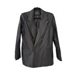 Drole de copine | Blazer zwart leer faux leather | Maat M, Verzenden, Nieuw, Zwart