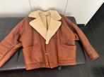 Vintage Lammy Coat Leren Jas maat 52, Ophalen, Gedragen, Overige maten, Bruin