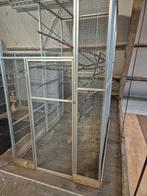 Voliere ca 260 hoog, Ophalen, Gebruikt, Metaal, Volière
