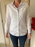 Witte blouse met blauwe details van Napapijri, maat 38, Kleding | Dames, Maat 38/40 (M), Wit, Ophalen of Verzenden, Gedragen