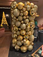 Gave gouden vaas, Huis en Inrichting, Woonaccessoires | Vazen, Overige kleuren, Ophalen of Verzenden, Minder dan 50 cm, Glas