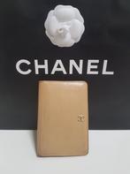 Chanel beige lamsleer portemonnee gouden hardware, Sieraden, Tassen en Uiterlijk, Portemonnees, Beige, Gebruikt, Ophalen of Verzenden