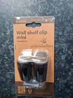 Wandplank Clip Mini Zwart, Ophalen