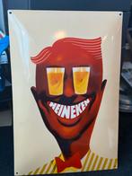 Heineken Charley Origineel Emaille Bord, Ophalen of Verzenden