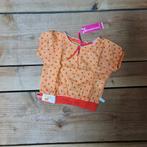 Nieuw met prijskaartje shirt kiezeltje zomer meisje oranje, Kinderen en Baby's, Babykleding | Maat 68, Meisje, Nieuw, Ophalen of Verzenden