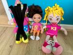 Poppen; Dora en K3, Ophalen of Verzenden, Gebruikt