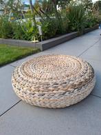 IKEA Alseda Rotan Poef - Diameter 60cm, Huis en Inrichting, Banken | Voetenbanken en Poefen, Ophalen of Verzenden, Zo goed als nieuw