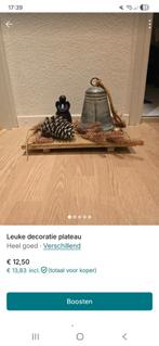 Leuke decoratie plateau, Huis en Inrichting, Ophalen of Verzenden, Zo goed als nieuw, Rond, Hout