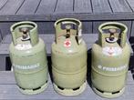 3 stuks gasfles staal, Caravans en Kamperen, Kampeeraccessoires, Ophalen, Gebruikt