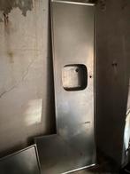 Rvs keukenblad hoekblad 90 x 230cm, Ophalen, Gebruikt, 50 tot 75 cm, Minder dan 100 cm