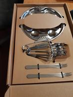 escargot set compleet met tangetjes en vorkjes, Huis en Inrichting, Ophalen of Verzenden, Nieuw, Overige materialen, Overige stijlen