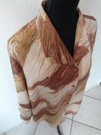 sensia valt als XXL oksel tot oksel 70 cm, Kleding | Dames, Grote Maten, Bruin, Blouse of Tuniek, Zo goed als nieuw, Sensia