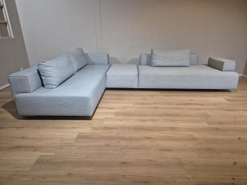 Eyye Cella - Hoekbank - Elementen - Hocker -Nieuwstaat-Grijs, Huis en Inrichting, Banken | Sofa's en Chaises Longues, Zo goed als nieuw
