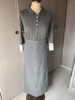 Lange grijze rok maat 36, Kleding | Dames, Rokken, Ophalen of Verzenden, Zo goed als nieuw, Maat 36 (S), Grijs