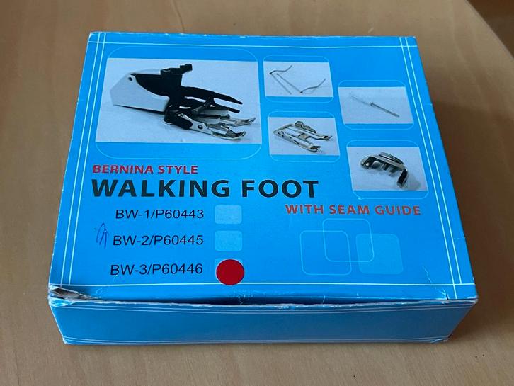 Walking foot/Boventransportvoet Bernina o.a 160 met linealen, Hobby en Vrije tijd, Naaimachines en Toebehoren, Nieuw, Toebehoren