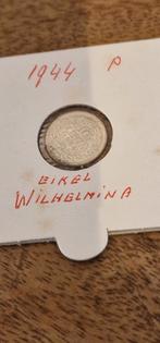 10 cent 1944 P  Wilhelmina, Postzegels en Munten, Munten | Nederland, Zilver, Ophalen of Verzenden, 10 cent, Koningin Wilhelmina