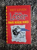 Het leven van een Loser: Drie keer niks, Ophalen of Verzenden, Zo goed als nieuw, Jeff Kinney, Fictie algemeen
