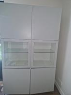 Besta Vitrinekast frontpanelen Only! Lichtgrijs., Ophalen, 50 tot 100 cm, Minder dan 100 cm, 25 tot 50 cm