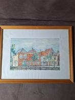 Schilderij  van de Westkolk Spaarndam, Antiek en Kunst, Kunst | Schilderijen | Klassiek, Ophalen