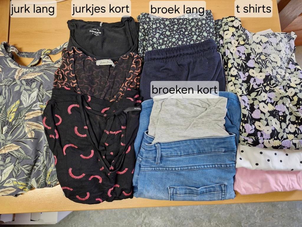 Zwangerschapskleding Maat M/L, Diverse, Ophalen, Gedragen