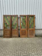 2 sets antieke eiken deuren met glas in lood uit 1830, Doe-het-zelf en Verbouw, Deuren en Horren, La belle porte, Jurgen.hoogenboezem@gmail.com