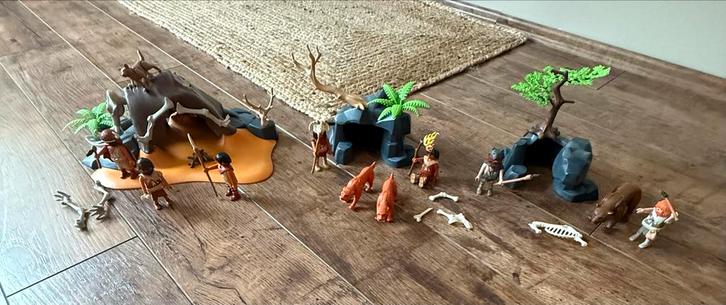 Playmobil Prehistorie Set 5101, 5102, 5103, Kinderen en Baby's, Speelgoed | Playmobil, Gebruikt, Complete set, Ophalen of Verzenden