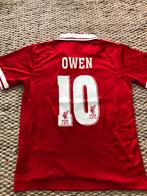 Owen Liverpool Retro voetbalshirt Maat M, Sport en Fitness, Voetbal, Ophalen of Verzenden, Zo goed als nieuw, Shirt
