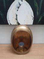 GROTE EI KANDELAAR GOUD...EGG..VOOR WAXINELICHT OF KAARS, Huis en Inrichting, Woonaccessoires | Kandelaars en Kaarsen, Ophalen of Verzenden