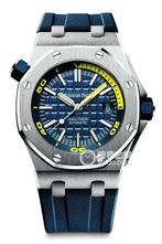 Audemars Piguet Royal Oak Offshore Blauw, Sieraden, Tassen en Uiterlijk, Horloges | Heren, Overige merken, Gebruikt, Staal, Polshorloge