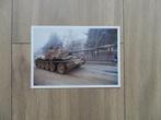 Ansichtkaart Tank T55, 53, Verzamelen, Ophalen of Verzenden, Landmacht, Nederland