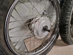 Kreidler wielen set met kleine 120 mm Leleu naven, Frame, Gebruikt, Ophalen of Verzenden