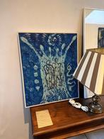 Schilderij doek geschilderd abstracte kunst, Antiek en Kunst, Ophalen