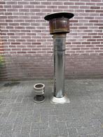Dubbelwandige kachelpijp, Huis en Inrichting, Kachels, Gebruikt, Houtkachel, Ophalen of Verzenden, Vrijstaand