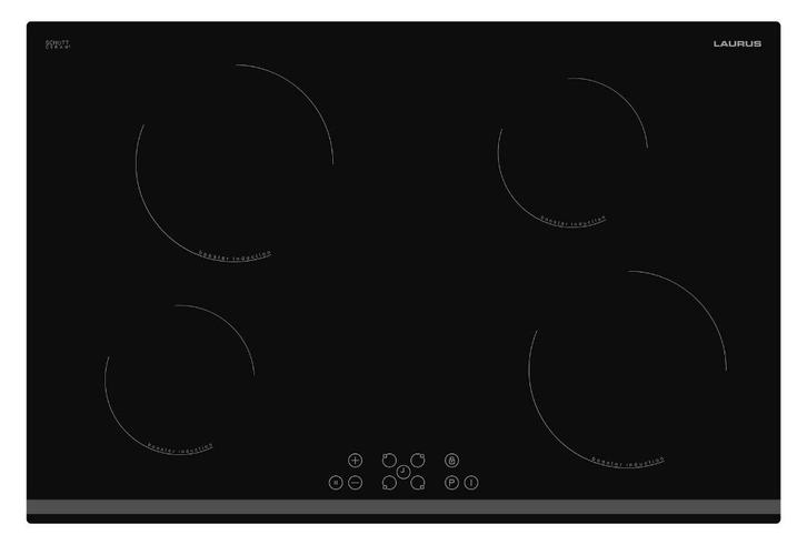 Inductiekookplaat 80cm – Modern, krachtig en veilig koken!, Witgoed en Apparatuur, Kookplaten, Nieuw, Inbouw, Inductie, 4 kookzones