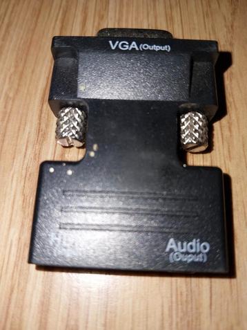 HDMI Audio/VGA Adapter beschikbaar voor biedingen