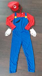 Mario kostuum/pak 122/128, 134/140, 146/152 nieuw! Carnaval, Ophalen of Verzenden, Nieuw, Jongen of Meisje
