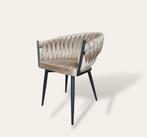 Bam & Boo Mandy camel/taupe., Huis en Inrichting, Stoelen, Twee, Overige kleuren, Nieuw, Ophalen of Verzenden