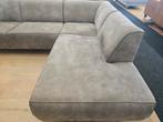 Hoekbank - Microvezel, Huis en Inrichting, Banken | Bankstellen, 8912 BA, Zo goed als nieuw, Info@homefriesland.nl, 150 cm of meer