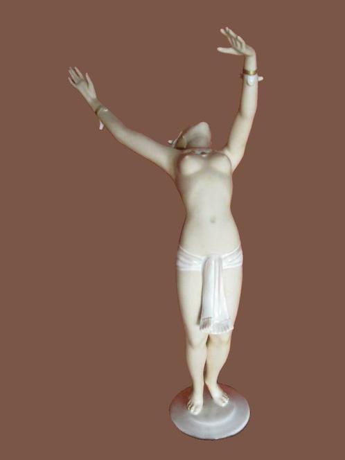 Topless ballerina schaubach kunst 1920-1930., Antiek en Kunst, Antiek | Porselein, Ophalen