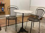 brocante frans tafeltje met 2 stoelen, Ophalen
