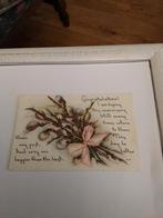 WILGENKATJES. MET ROZE STRIK, Verzamelen, Ansichtkaarten | Themakaarten, Ophalen of Verzenden, Voor 1920