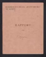 Assen Smilde Rapport Huishoudschool Rozenburg Spiegelaar '26, Verzamelen, Ophalen of Verzenden, Zo goed als nieuw